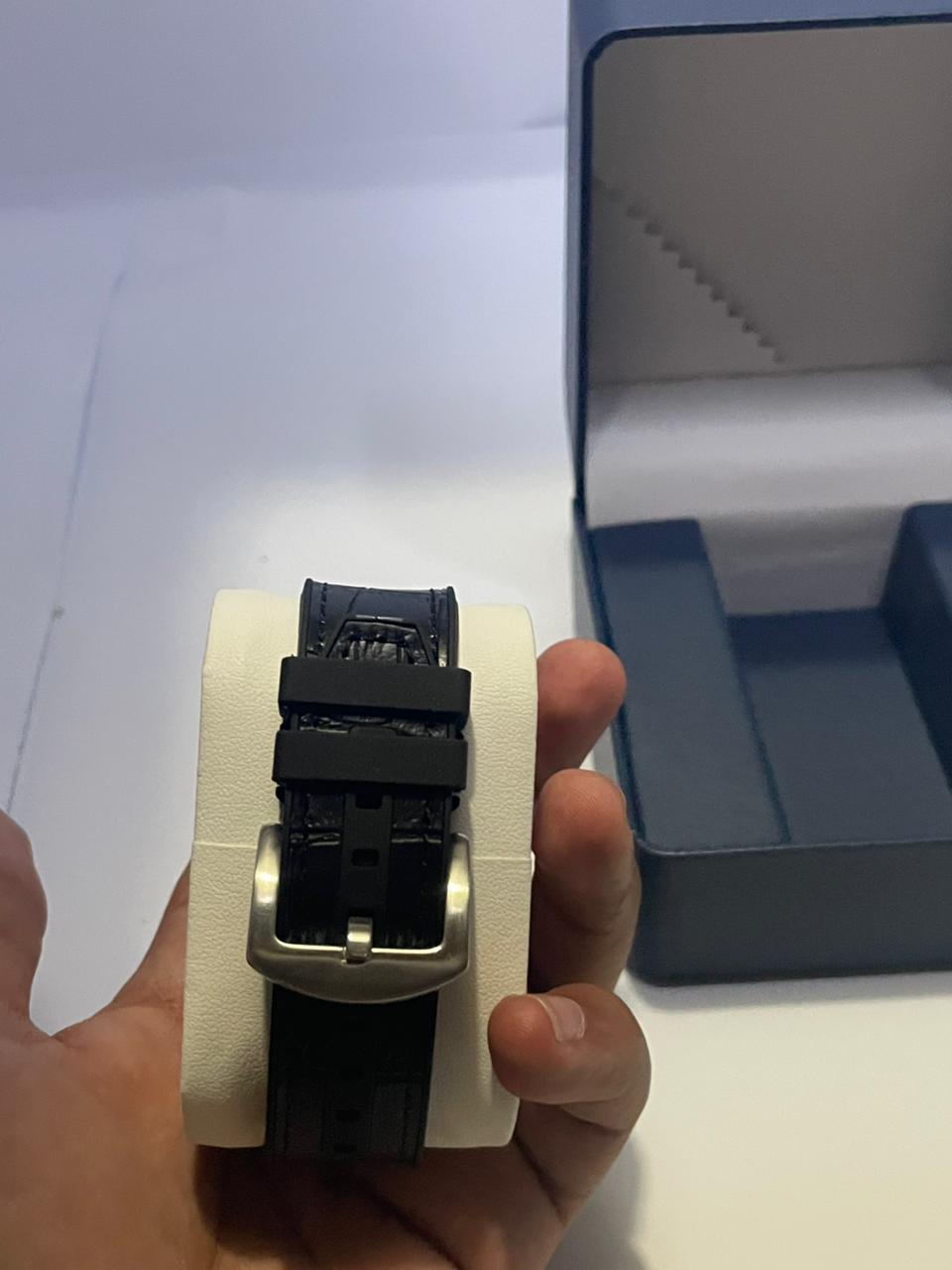 Vanguard Black Rose Gold Iced Frank Muller Watch