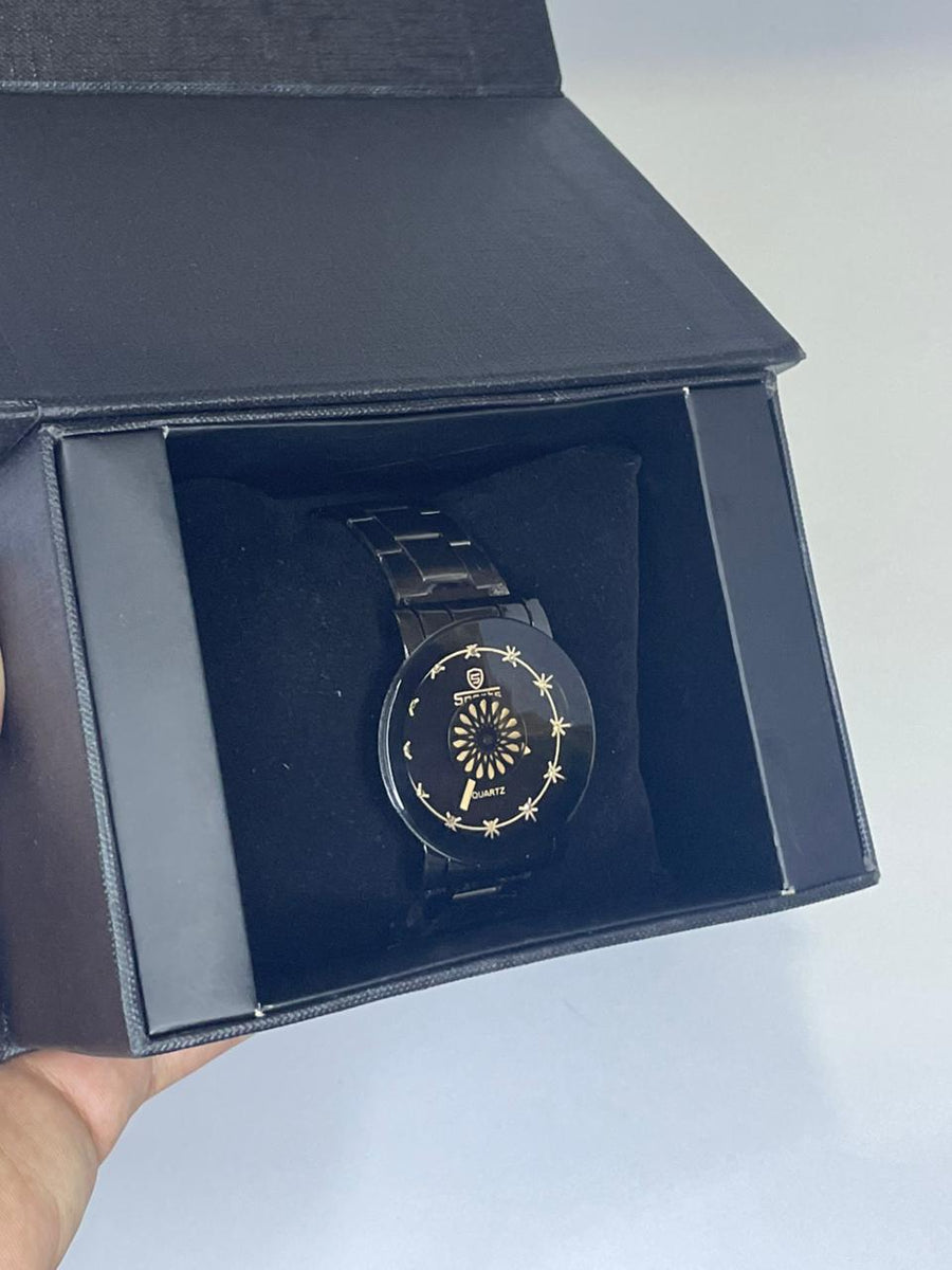 New Luxury Hot Selling Analog & Quartz Stainless Steel Wrist Watch For Men & Watch For Boys
