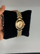 ✨ Luxury Rose Gold Diamond Bracelet Watch For Women
