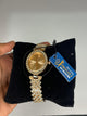 ✨ Project Diamond Luxury Women’s Bracelet Watch – Gold Edition