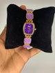 ✨ Lavender Luxe Bracelet Watch For Women